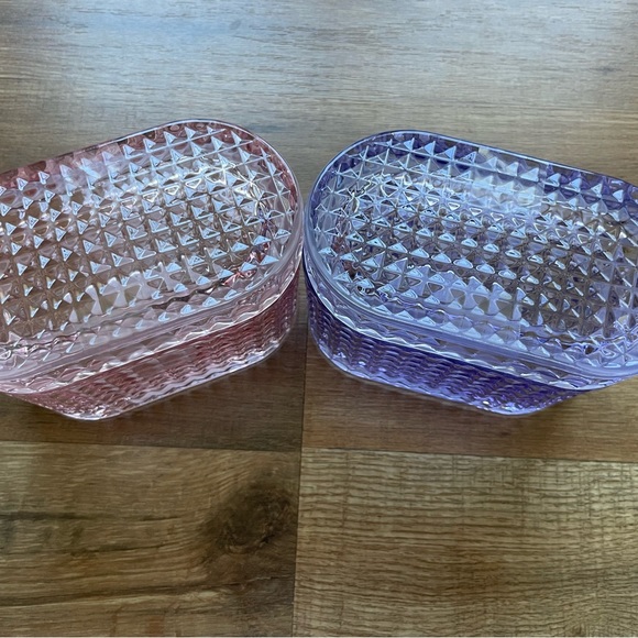 TARGET Playground Glass Trinket Box (Set of 2) - Picture 2 of 2